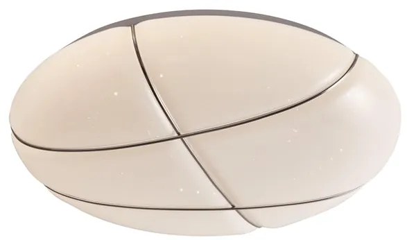 Plafoniera LED moderno Antea, bianco Ø 48.5 cm, luce naturale NOVECENTO