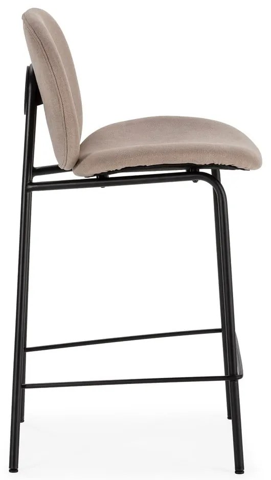 Sgabelli da bar beige in set di 2 (altezza seduta 65 cm) Cori - Marckeric