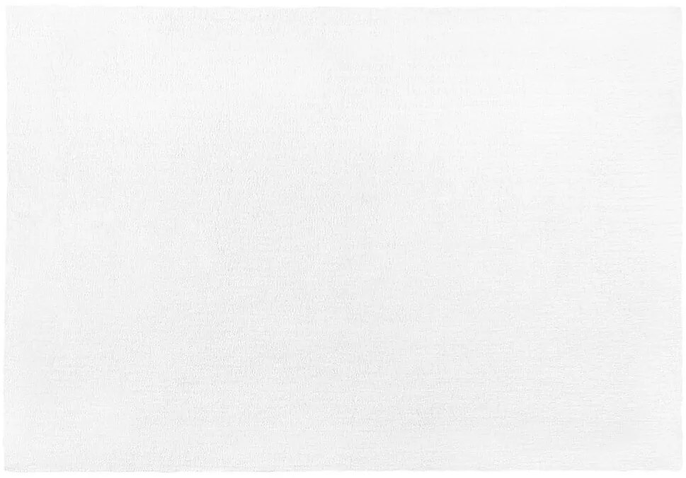 Tappeto shaggy bianco 140 x 200 cm DEMRE Beliani