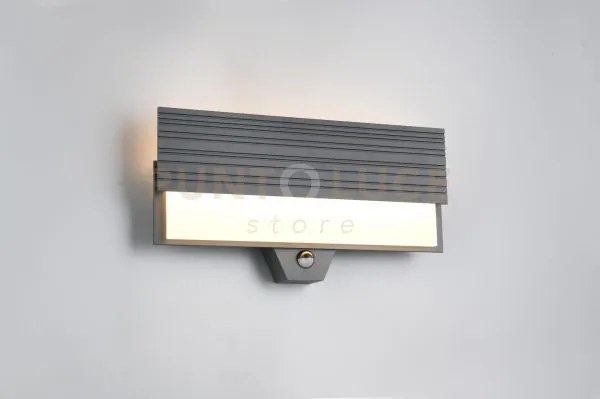 Mariza applique da esterno led 10w 1100lm, 3000k fusione alluminio ...