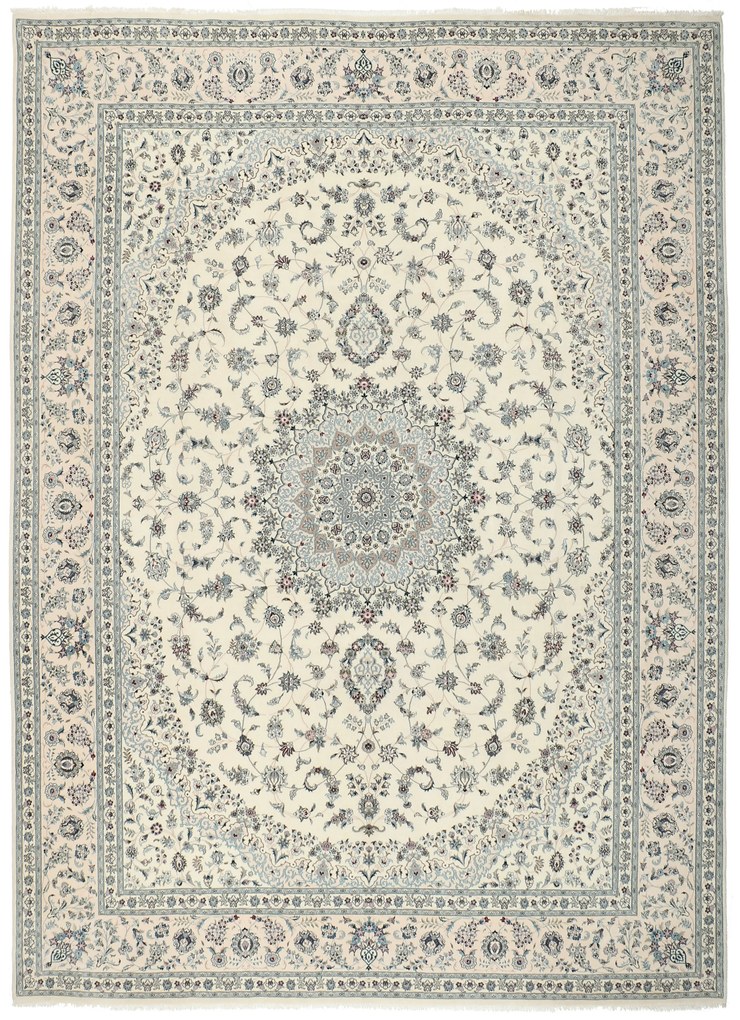 Nain Tappeto persiano 410x300 (Iran) Annodato A Mano