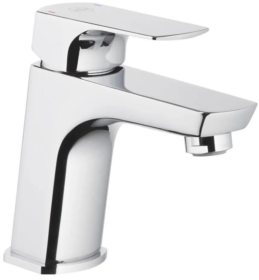 KFA Armatura 5532-815-00-Rubinetto del lavandino + scarico MOKAIT 13,9 cm cromo lucido