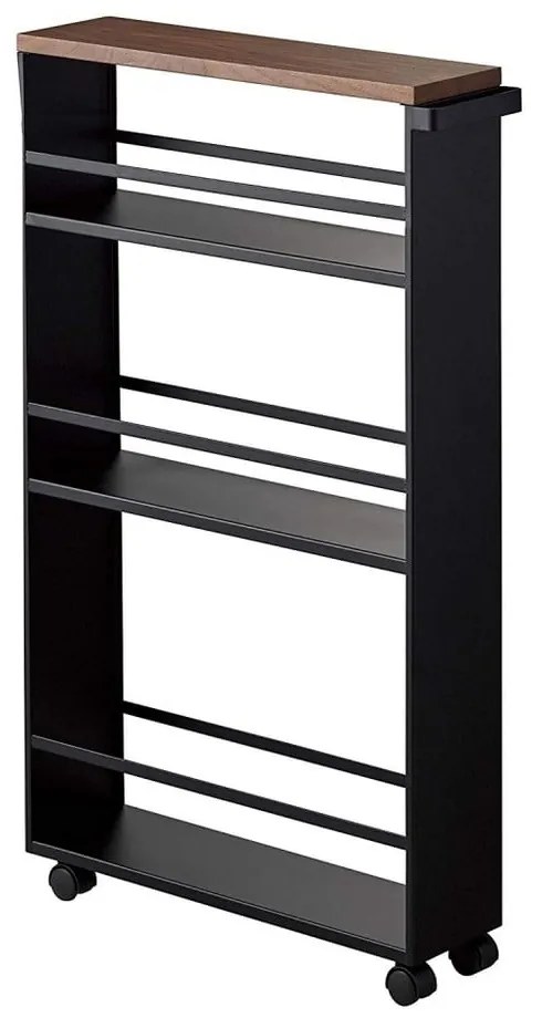 Mobile da bagno nero in metallo 47,5x81 cm Tower - YAMAZAKI