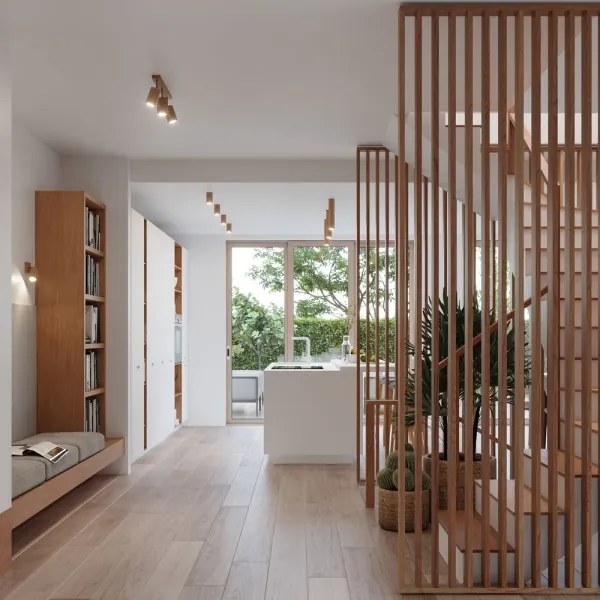 Sollux SL.1029 - Faretto ZEKE 2xGU10/40W/230V quercia