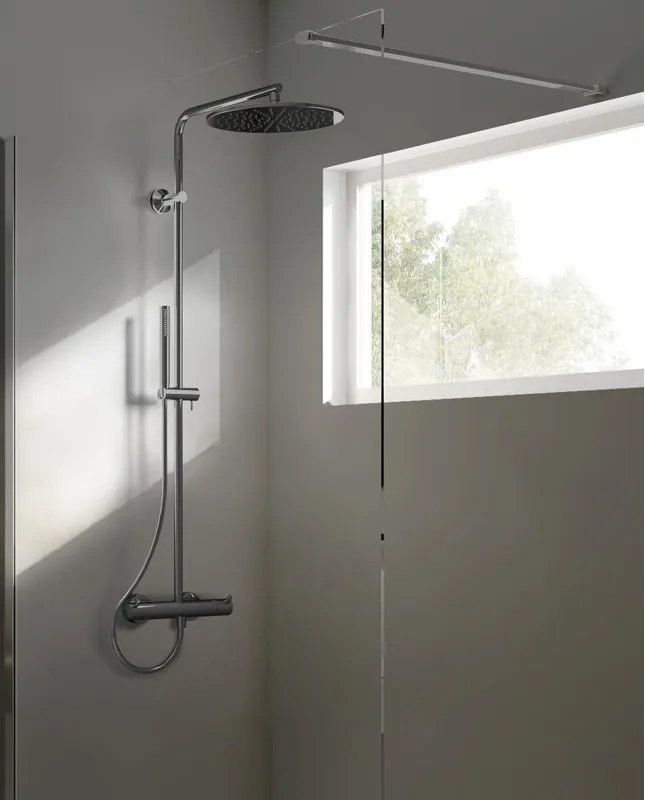 Colonna doccia con miscelatore Concept Air Magnetic Grey