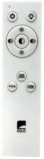 Eglo 99842 - Plafoniera LED RGBW dimmerabile LAZRAS LED/22W/230V + TC