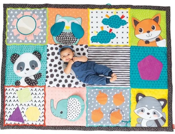 Infantino - Tappeto gioco per bambini MAXI ZOO