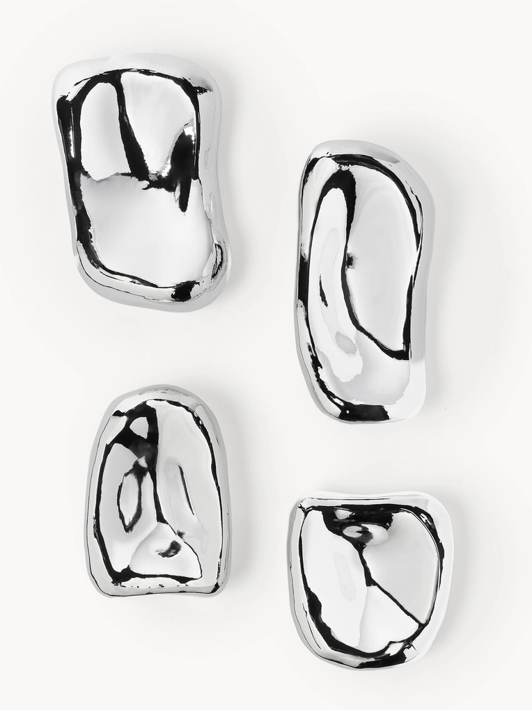 Set di 4 oggetti decorativi in vetro Stones