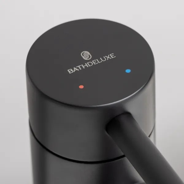 Miscelatore per lavabo RINGSTED 17,8 cm nero opaco