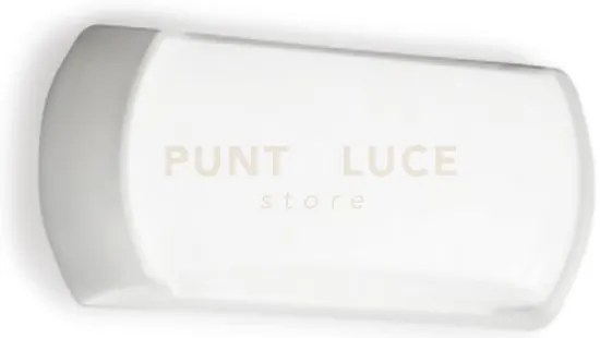 Gpl250- applique per esterni bianco a led 4000k 850lm 12w 23cm