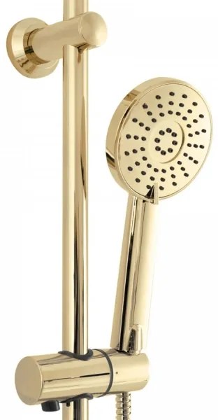 REA-P7006 - Set doccia con miscelatore LUIS oro