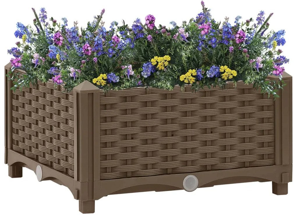 Fioriera Rialzata 40x40x23 Cm İn Polipropilene /