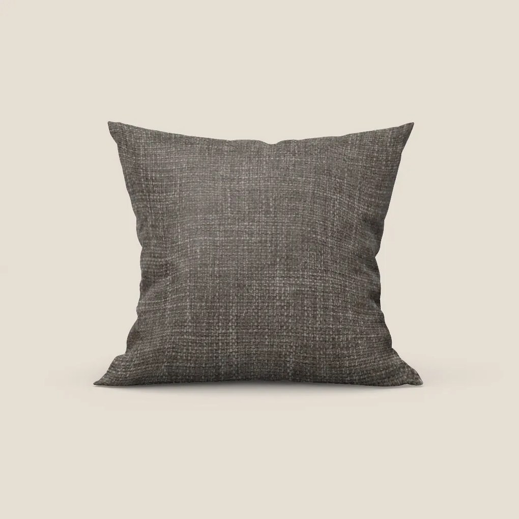 Lyon cuscino disponibile in diversi colori realizzato in morbido tessuto intrecciato impermeabile T06 marrone