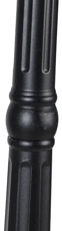Lanterna da esterno classica nera 200 cm IP44 - Havana
