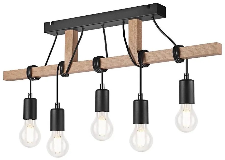 Lampadario a plafone LEONIDAS 5xE27/60W/230V