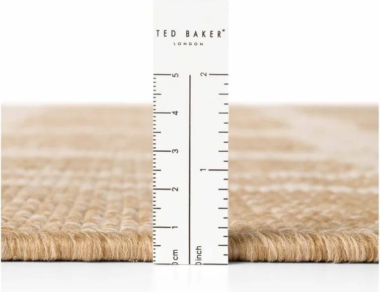 Tappeto da interno/esterno color crema/di colore naturale 160x230 cm Haringey Ruskin – Ted Baker