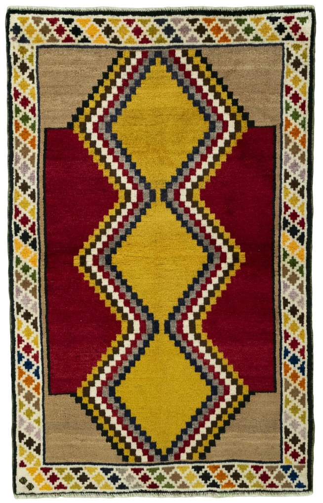 Gabbeh Tappeto persiano 150 x 100 (Iran) Annodato A Mano