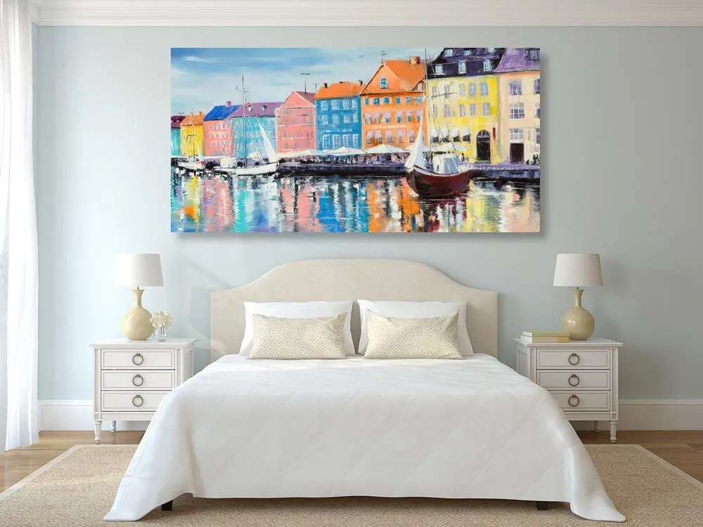 Quadro su tela – Dipinto a olio di Venezia