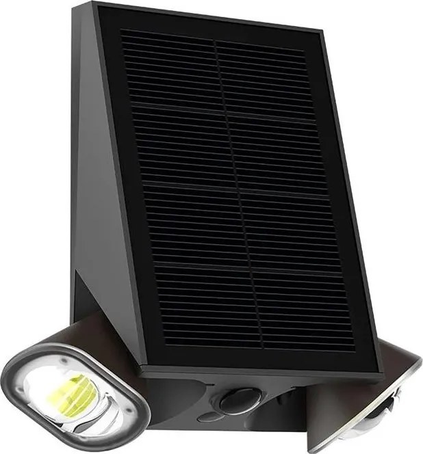 Viking - Lampada da parete solare dimmerabile a LED con sensore LED/1,3W/3,7V IP44 4000K