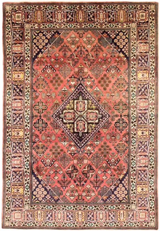 Meimeh Tappeto persiano 210x300 Rosso (Iran) Annodato A Mano