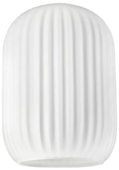 Lampadario a sospensione HECTOR con cavo 1xE27/15W/230V bianco/ottone Ø 14 cm