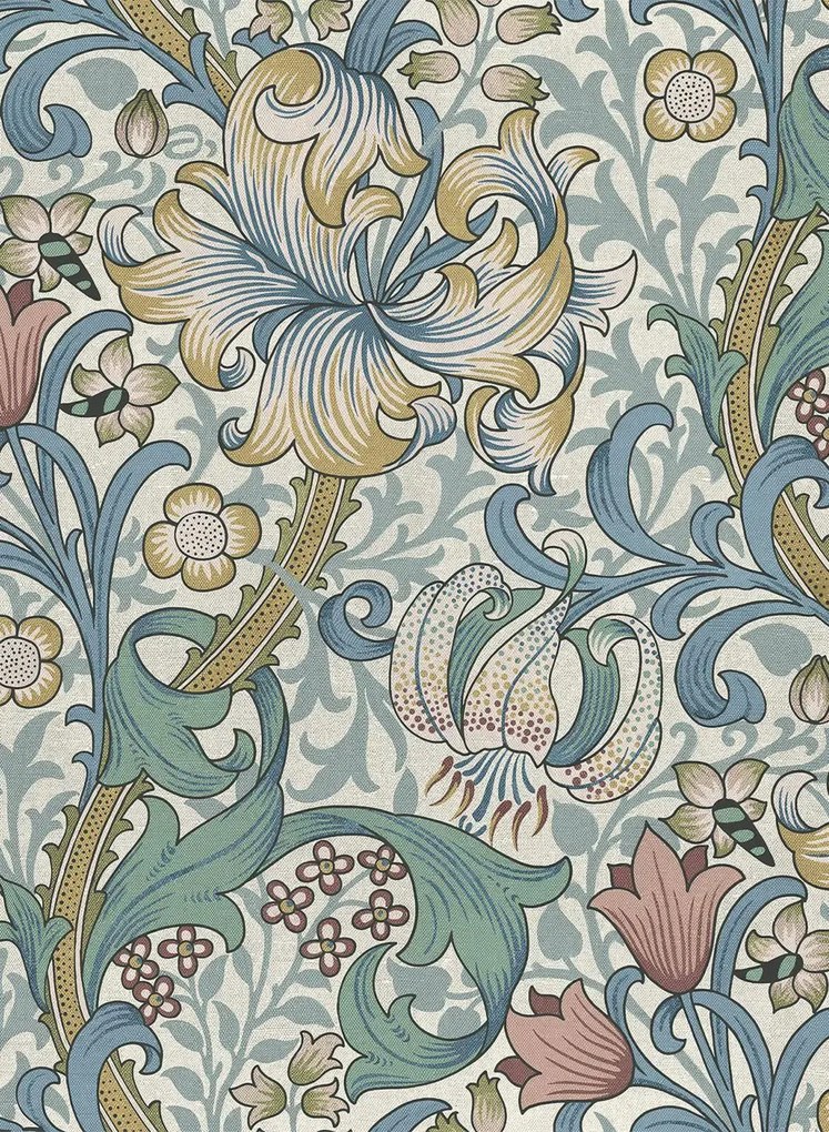 House of Hackney Carta da parati Golden Lily - Moonstone