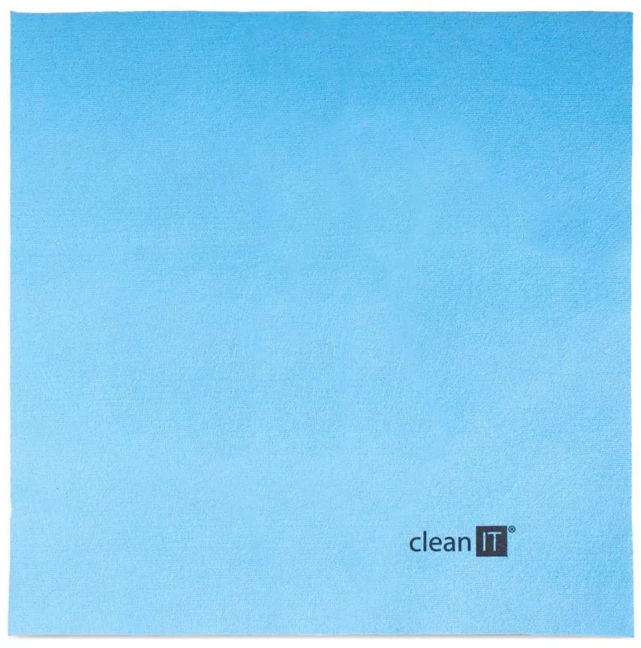 CLEAN IT CL-710 - Panno di pulizia in microfibra 19x19 cm blu