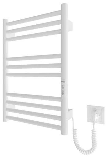 Scaldasalviette a scala HF GREENWICH 100W/230V 57x43 cm bianco arrotondato