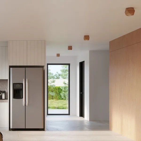 Sollux SL.1009 - Plafoniera WOODY 1xGU10/40W/230V