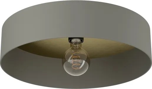 Eglo 901745 - Plafoniera DUAIA 1xE27/40W/230V grigio
