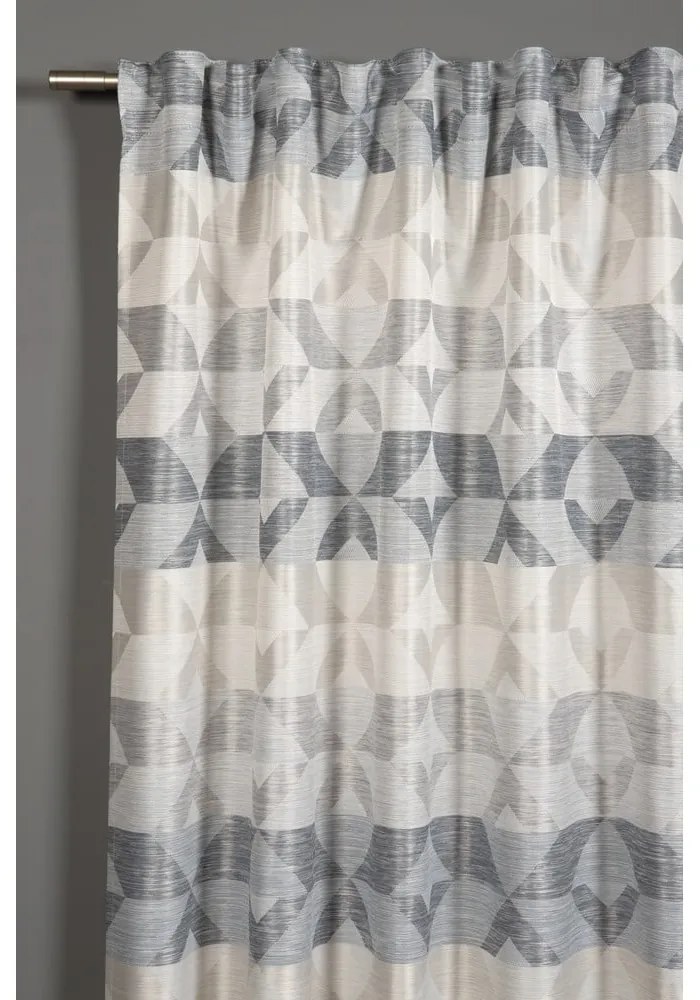 Tenda grigia 175x140 cm Jacquard - Gardinia