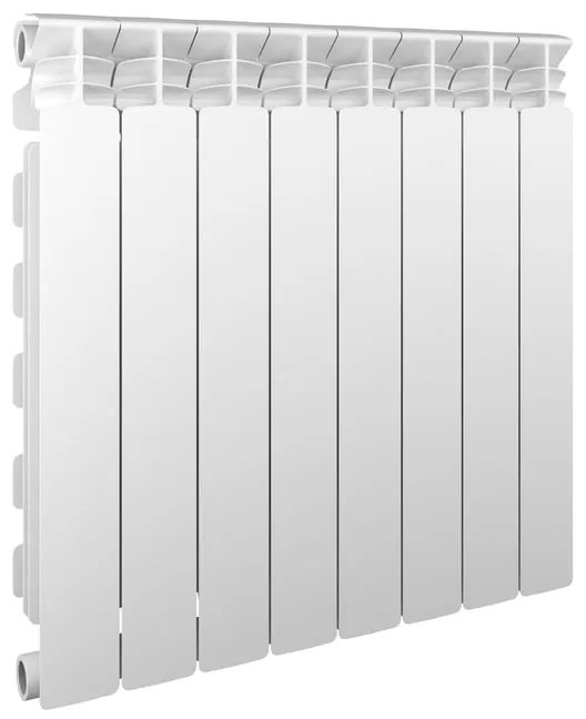 Termosifone in alluminio 8 elementi interasse 600 mm EQUATION ALURAD BIANCO