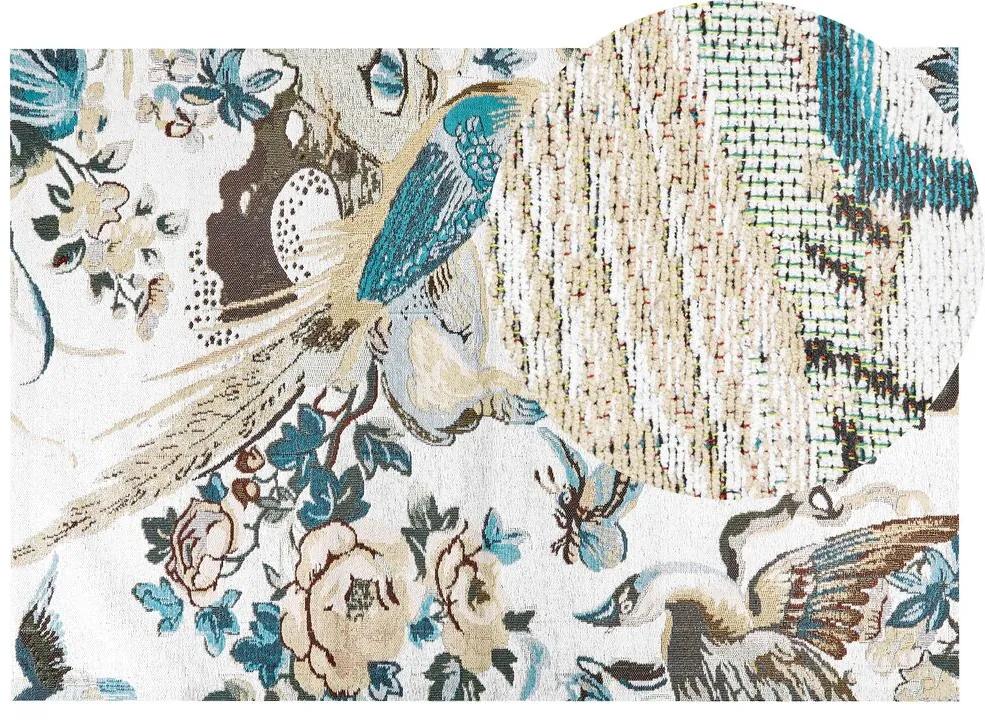 Tappeto cotone 140 x 200 cm Multicolore ARIHA Beliani