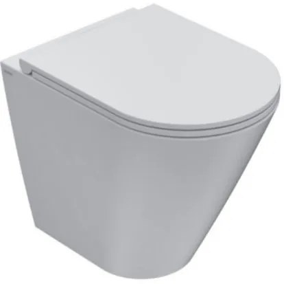 Globo Forty3 vaso wc a terra senza brida bianco FO002BI