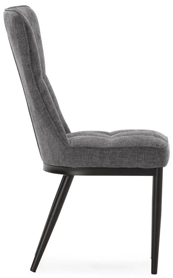Sedie da pranzo in set grigie 2 pz Damon – Marckeric