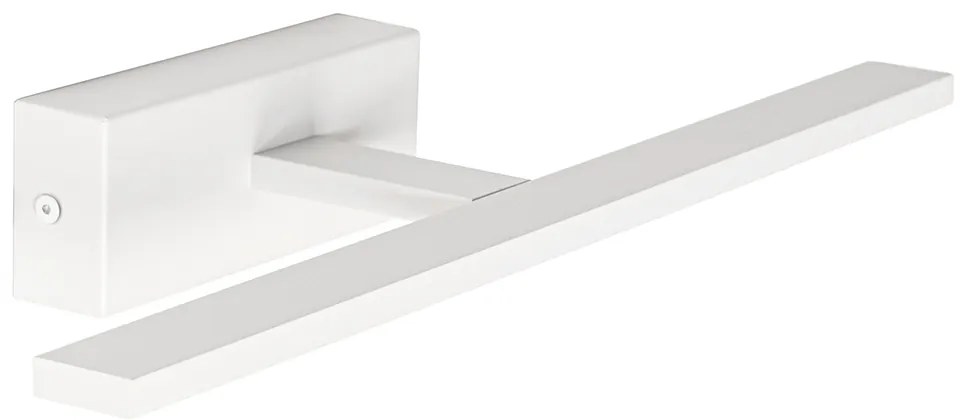 Applique da parete bianca 41,5 cm con LED IP44 - Jerre
