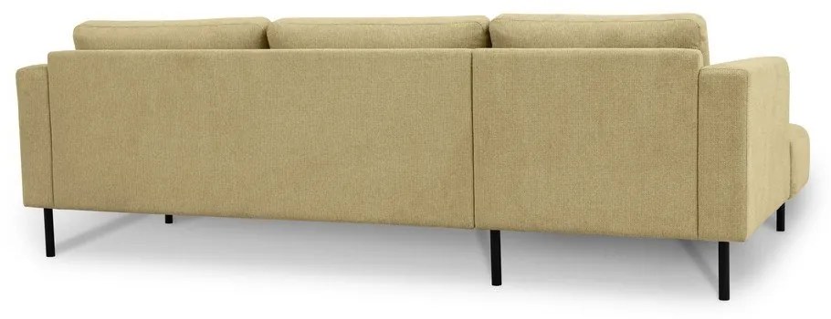 Divano angolare giallo ocra (angolo sinistro) Hero - Scandic