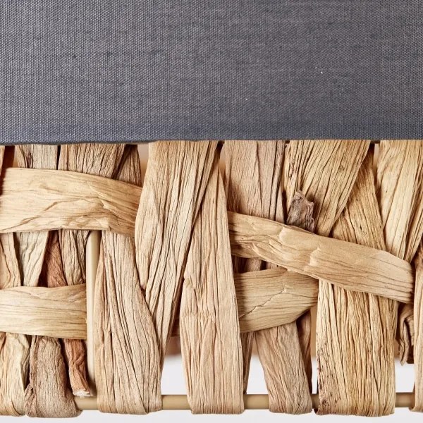 Brilliant - Plafoniera WATERLILLY 2xE27/60W/230V diametro 35 cm grigio