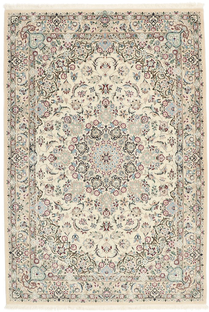 Tappeto 140 x 210 (Iran) Annodato A Mano