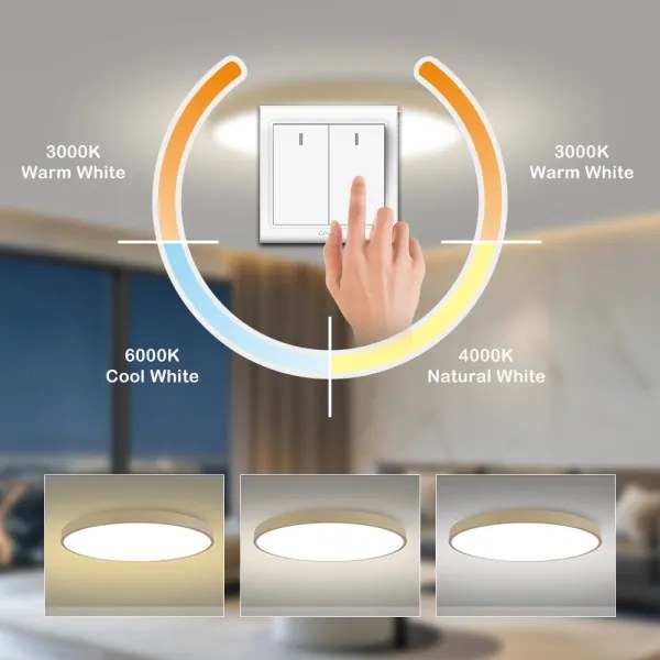 Brilagi-LED Plafoniera POOL LED/128W/230V 3000/4500/6000K Ø 100 cm beige