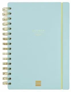 Agenda Finocam Haiku Azzurro A5 15,5 x 21,7 cm 2024-2025