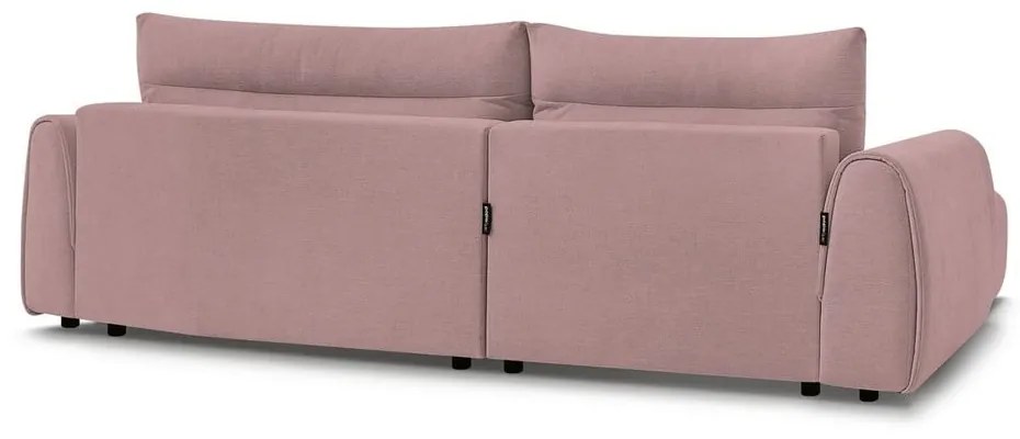 Divano angolare in rosa chiaro Aden – Bobochic Paris