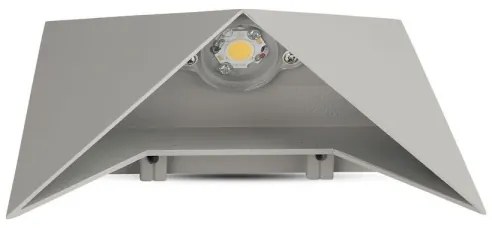 Applique a LED da esterno LED/5W/230V 3000K IP65 grigio