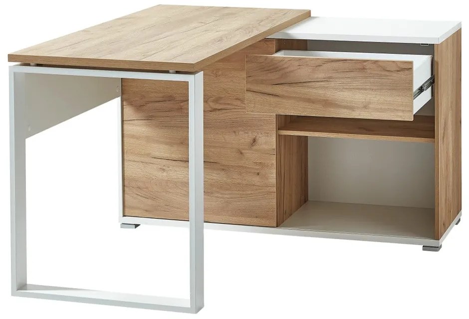 Tavolo da lavoro in rovere 120x117 cm Lioni - Germania