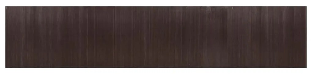 Divisorio ambienti marrone scuro 165x800 cm in bambù