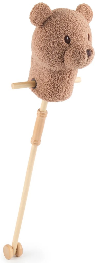 Bieco - Hobby Horsing con bastone - orso Mika