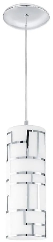 Eglo 92562 - Lampadario a sospensione con filo BAYMAN E27/60W