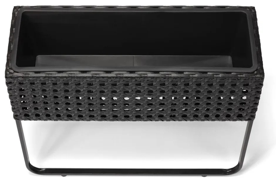 Vaso da giardino nero Magnolia - Bonami Essentials