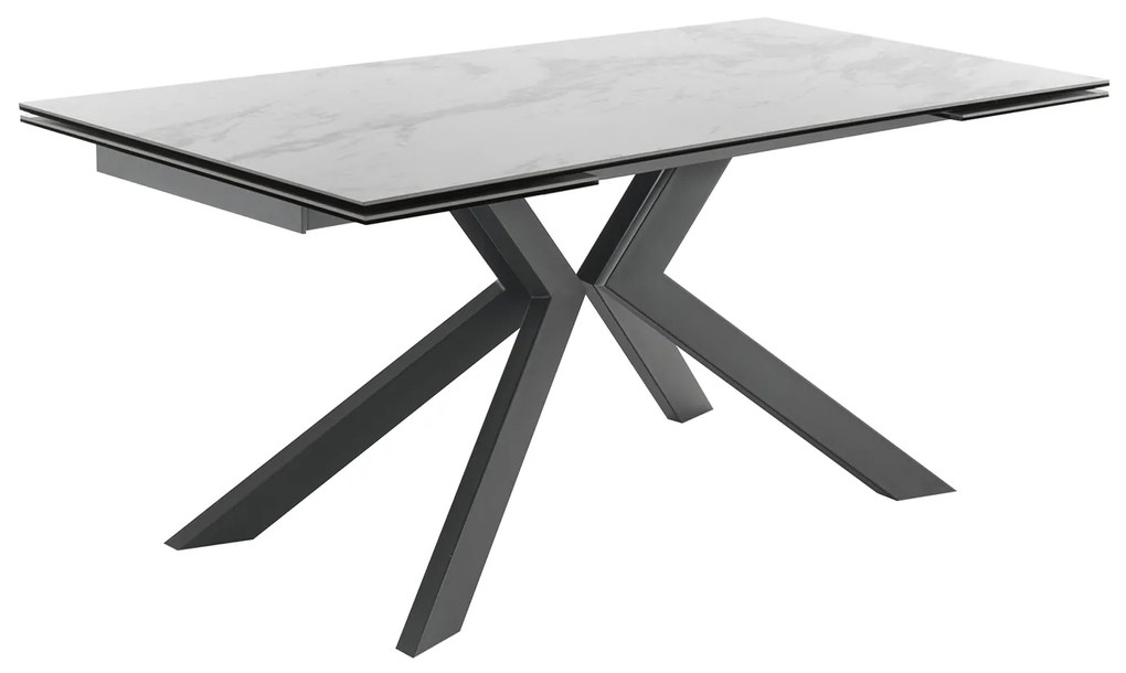 Tavolo allungabile 160 240x76x90 cm grigio - Pulse Evolution OresteLuchet