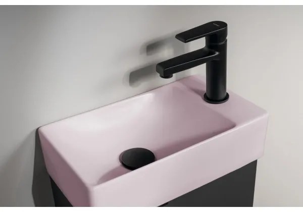 Sapho - Miscelatore per lavabo KAI 15 cm nero opaco